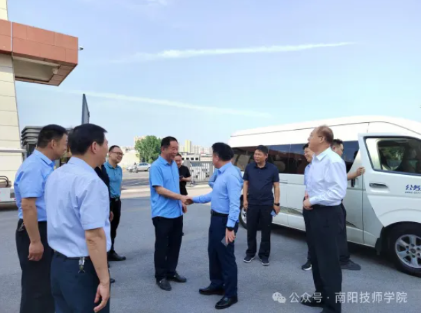 副市长刘江一行莅临学院调研督导市赛备赛工作